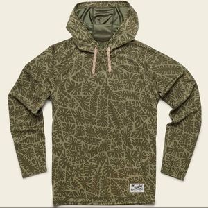 Howler Brothers Loggerhead Hoodie JUNGLE GREEN